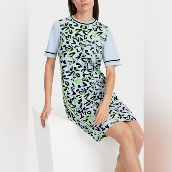 Marc Cain Dress gentle vibes t-shirt dress N2 made in Germany - Picture 2 of 12